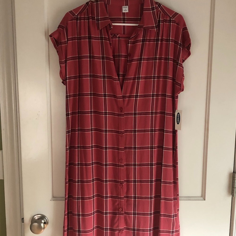 Old Navy Shirt Dress NWT